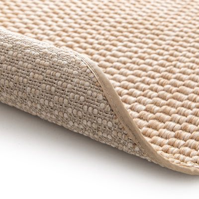 Tapis rond naturel en polypropylène - Faenza - photo 3