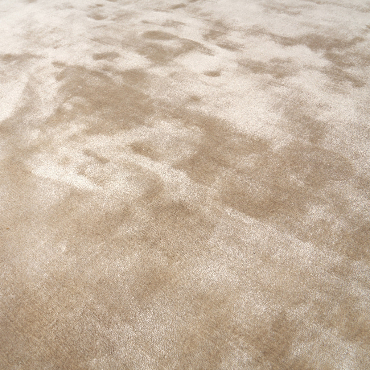 Tapis rond naturel en viscose - Atrani - photo 2