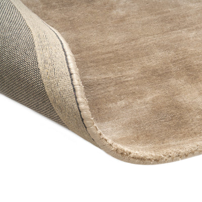 Tapis rond naturel en viscose - Atrani - photo 4