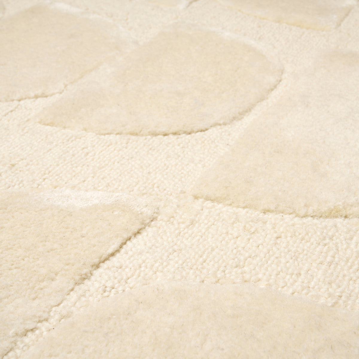 Tapis sable en laine et viscose - Ancona - photo 3